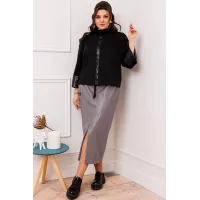 Костюм Romanovich черный/зеленый