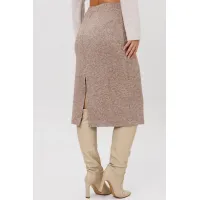 Костюм Галеан Cтиль 993 коричневый с бежевым