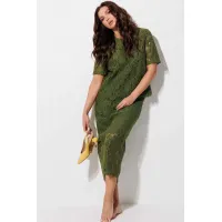 Костюм MisLana 1307 зеленый