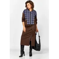 Костюм Lady Secret 25220 Клетка+ Шоколадный