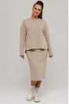 Костюм Галеан Cтиль 990 бежевый Костюм Галеан Cтиль 990 бежевый