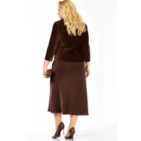 Костюм Элль-стиль 2452 шоколад