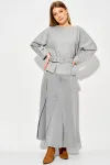 Костюм LAIKONY L-584 серый