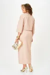 Костюм Svetlana Style 2381 бежевый джинс Костюм Svetlana Style 2381 бежевый джинс