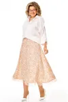 Костюм Anastasia 1322 белый+карамель