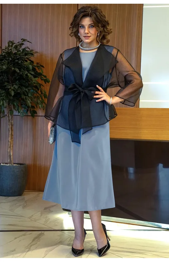 Костюм Alani 2433 чернвый+серый