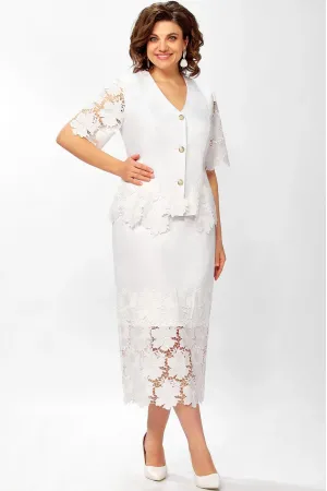 Костюм Mira Fashion 5682 белый