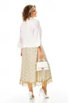 Костюм Anastasia 1322 белый+цветы