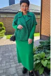 Костюм VITTORIA QUEEN меланж горчица