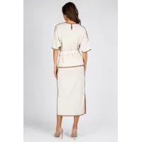 Костюм Vizavi 801 молочный с меланжем