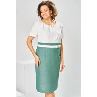 Костюм Romanovich 3-2697 белый/зелень