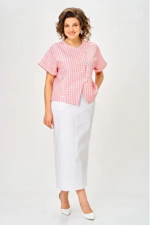 Костюм Michel Chic 1422 шелковая пудра