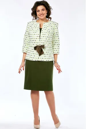 Костюм Lady Style Classic 2665 Зеленые тона