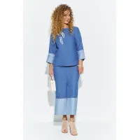 Костюм Euromoda 698 голубой