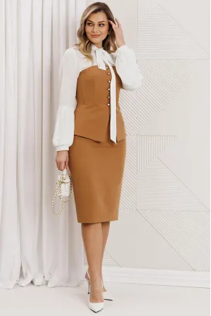 Костюм Мода-Юрс 26-2963 кэмел