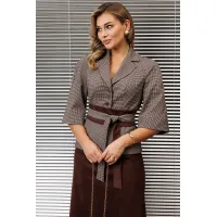 Костюм Мода-Юрс 25-2618-0 каштан_бежевый