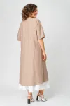 Костюм Ladis Line 1564 кофе+белый