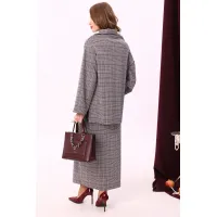 Костюм NikVa винный+чёрный