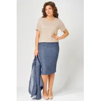 Костюм FITA 4055 Яника бежево-синий