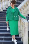 Костюм VITTORIA QUEEN меланж горчица