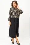Костюм Svetlana Style 2181 черный+рыжий Костюм Svetlana Style 2181 черный+рыжий