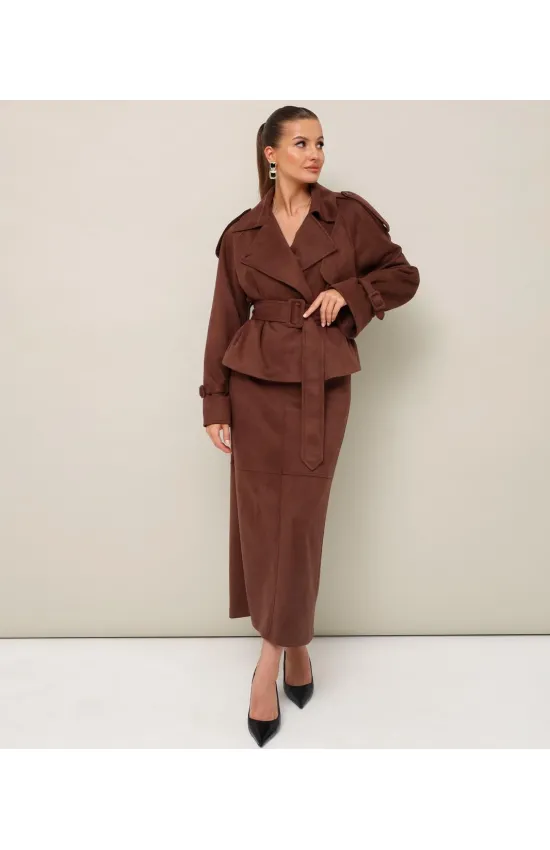 Костюм PUR PUR 11-411 Горький шоколад