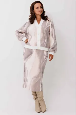 Костюм MisLana 1265 капучино