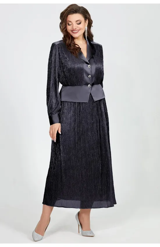 Костюм Mira Fashion 5528-2 темно-серый