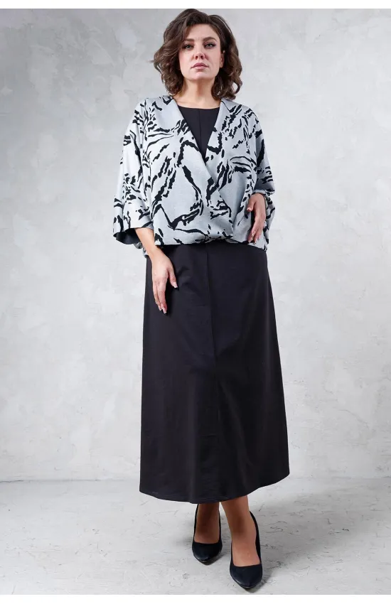 Костюм Avanti 1666-2 черный с серым