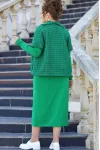 Костюм VITTORIA QUEEN меланж горчица