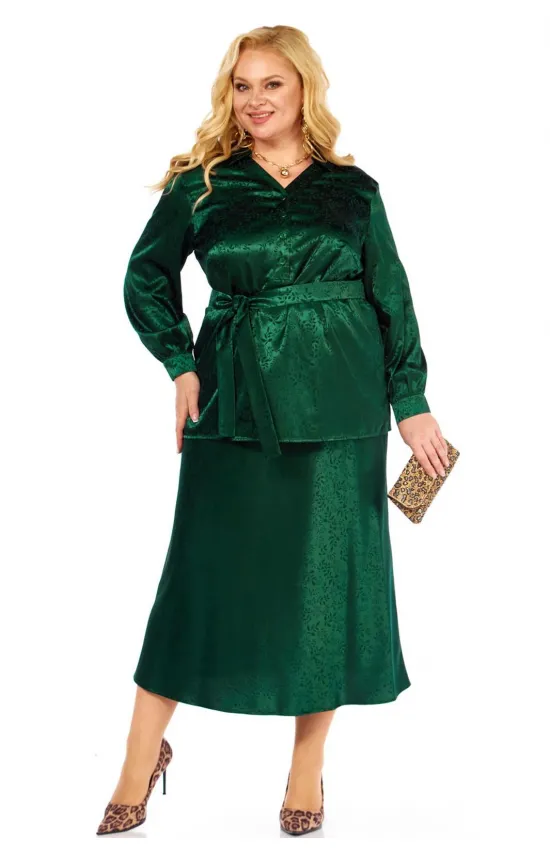 Костюм VIA-Mod 676 изумруд