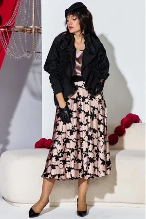 Костюм VITTORIA QUEEN 27613 черный бежевый