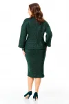 Костюм T&N 7728 изумруд с серебристым блеском. Костюм T&N 7728 изумруд с серебристым блеском.
