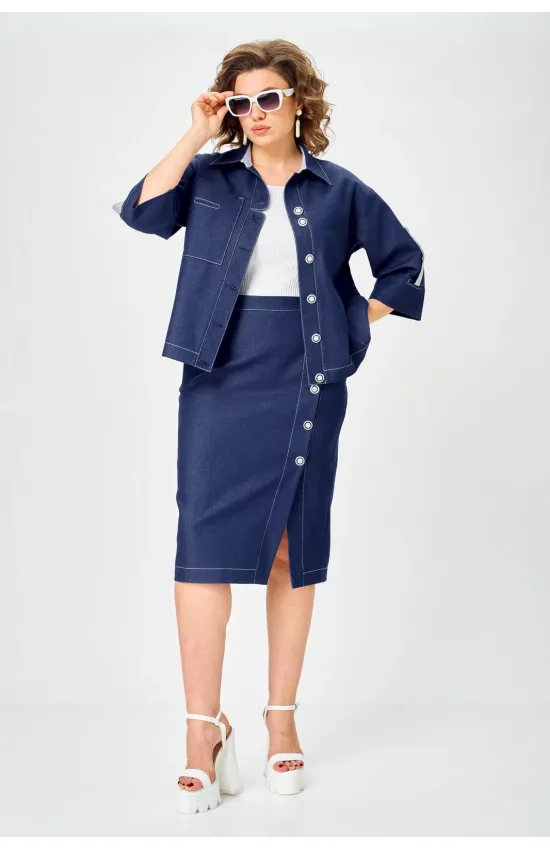 Костюм Vilena fashion 1152 джинс