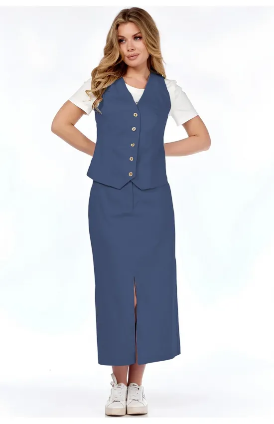 Костюм Милора-стиль 1205/1 синий