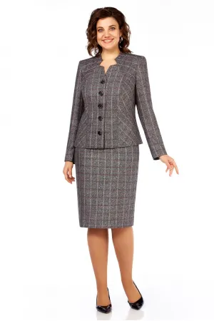 Костюм LaKona 11711 графит в клетку