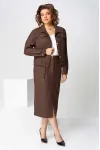 Костюм Асолия 1507-1 коричневый