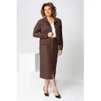 Костюм Асолия 1507-1 коричневый