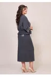 Костюм Mira Fashion 5566 серый