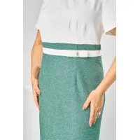 Костюм Romanovich 3-2697 белый/зелень