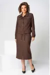 Костюм Асолия 1507-1 коричневый