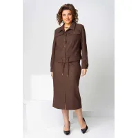 Костюм Асолия 1507-1 коричневый