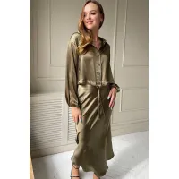 Костюм PUR PUR золотистый оттенок