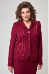 Костюм Zlata 4408 бордовый