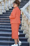 Костюм VITTORIA QUEEN 22593 меланж оранжевый Костюм VITTORIA QUEEN 22593 меланж оранжевый