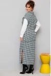 Костюм Anastasia 1173 молочно-зеленый (гусиная лапка)