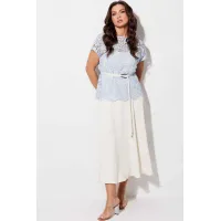 Костюм MisLana 1320 голубой-молочный Костюм MisLana 1320 голубой-молочный