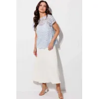 Костюм MisLana 1320 голубой-молочный