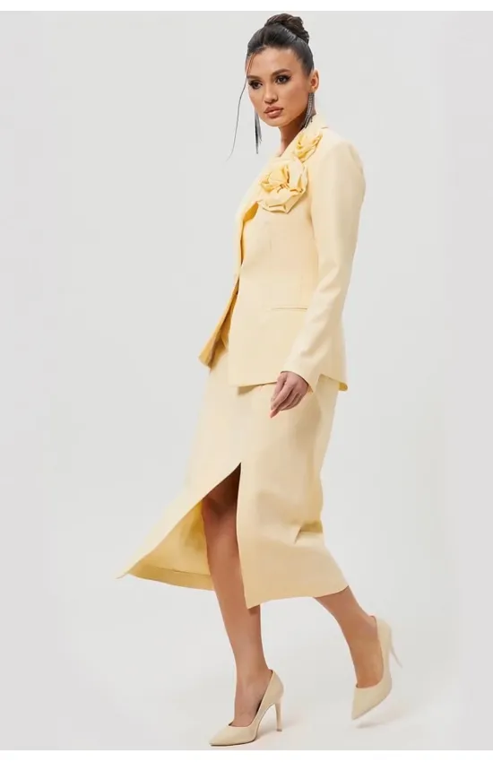 Костюм MisLana 1296 желтый