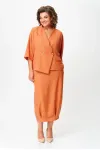 Костюм Кокетка и К 1287 терракотовый